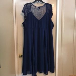 Navy blue dress